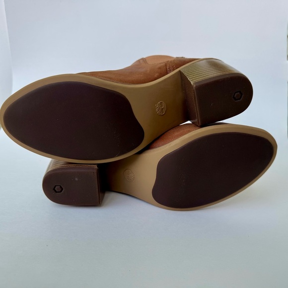 Timberland Brynlee Park Chelsea Boots Womens 7 Brown Leather Western - Picture 9 of 13